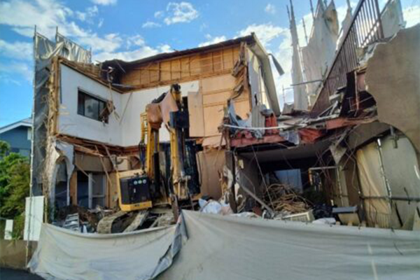 解体工事について